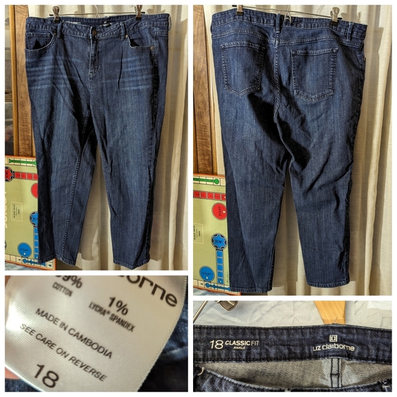 Liz Claiborne | Jeans | Liz Claiborne Plus Size Jeans | Poshmark
